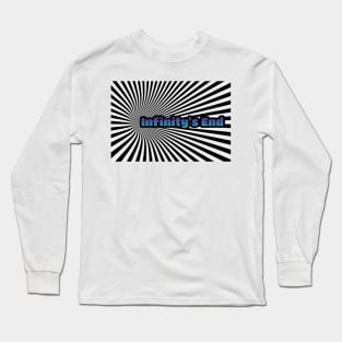 Infinity's End "3D Wormhole" logo Long Sleeve T-Shirt